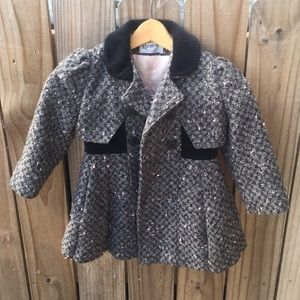 Vintage Rothschild Winter Dress Coat Sz 4 EUC